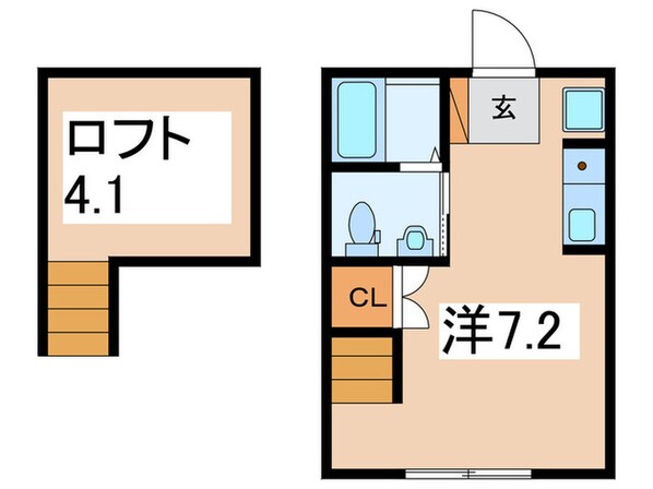 JSⅡの物件間取画像